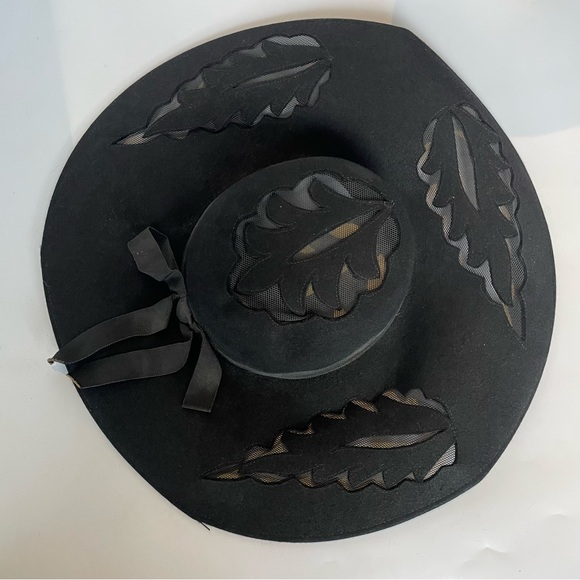 Vintage Wide Brim Hat Witch - Picture 1 of 12